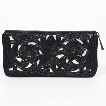 American Darling Wallet Hand Tooled Genuine Leather women bag western handbag purse